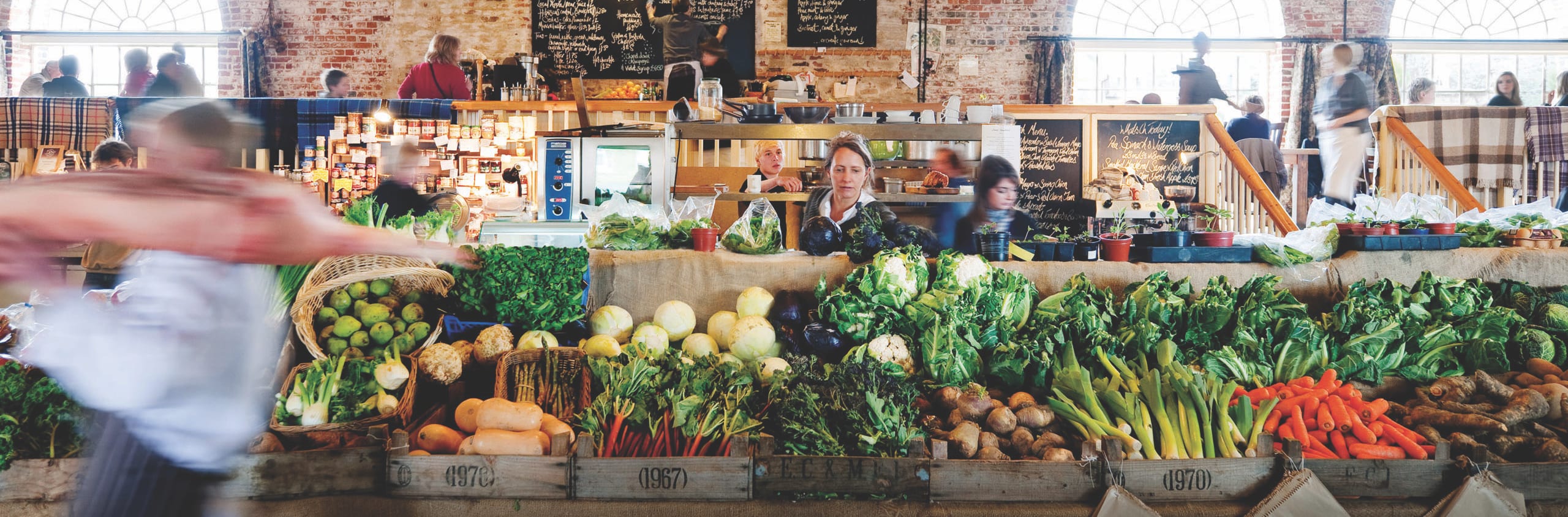 A fruit and veg stall